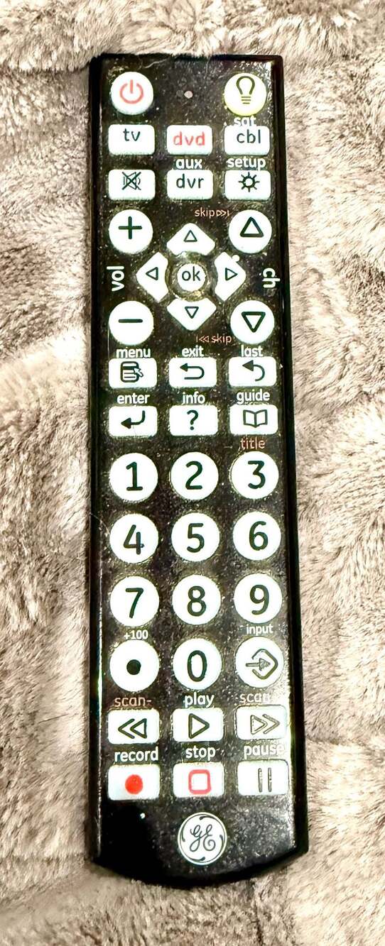 GE Universal Remote Control 4-Device